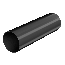 ТН ОПТИМА 120/80 мм, водосточная труба (1.5 м), черный, шт. - 2